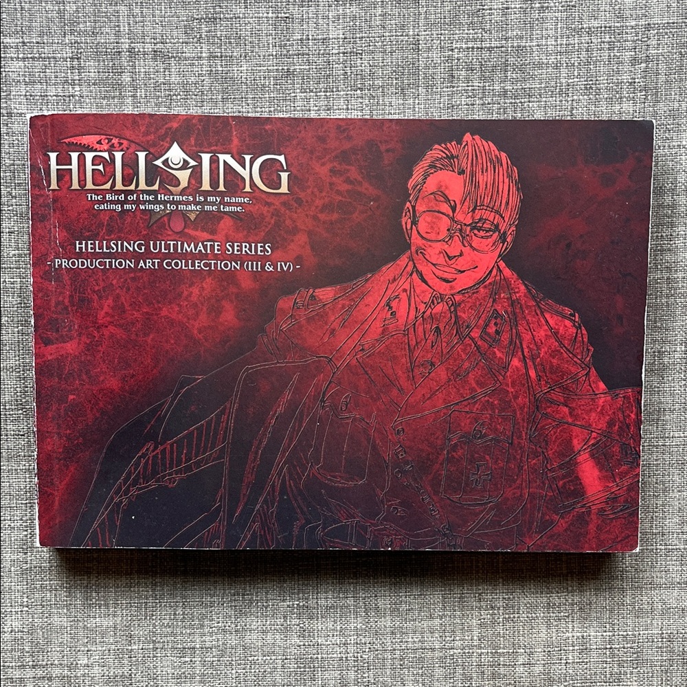Hellsing Ultimate Series Production Art Collection III & IV Book Manga Anime